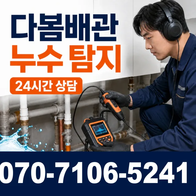 제주 서귀포시 안덕면 상아니올로 배관청소 상담 이미지 5